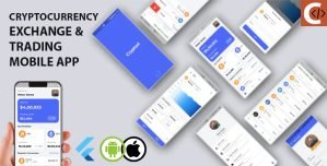 CryptoCurrency Exchange and Trading Mobile App Platform (Android & iOS) Supports P2P Trading
