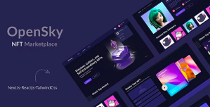 OPenSky -Full NFT Marketplace Next js and Solidity