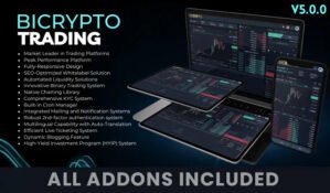 Bicrypto – Crypto Trading Platform, V5.3.1 with All Addons